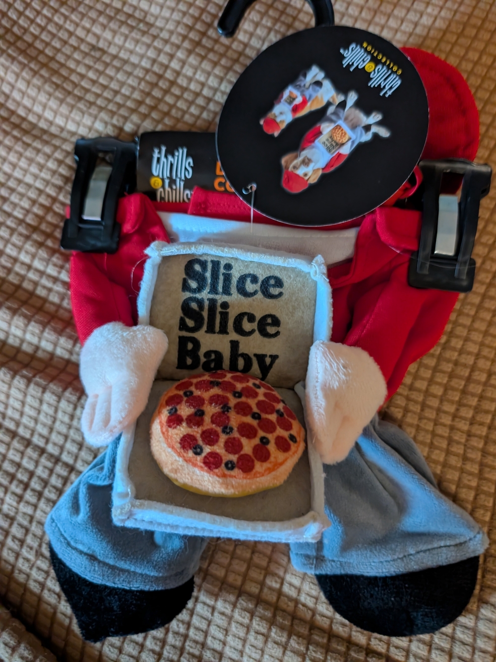 NWT Slice Slice Baby Plush Dog Costume Size XS